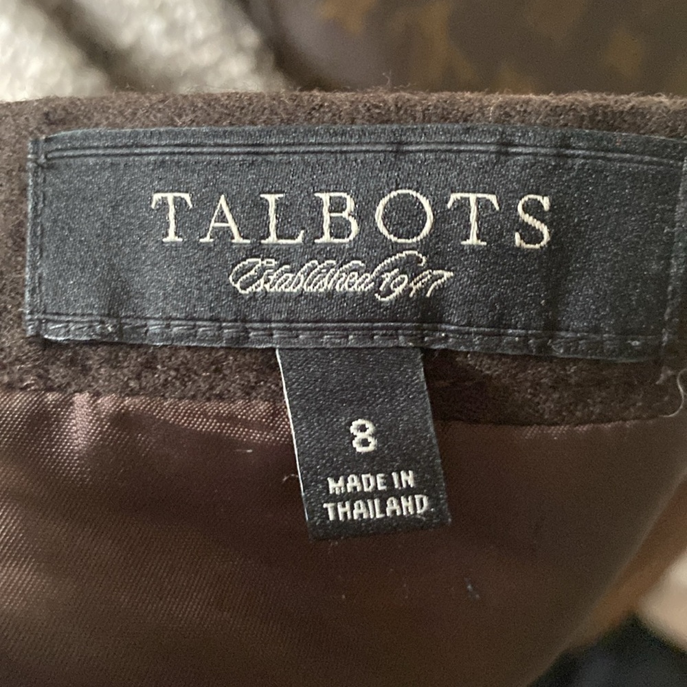 Talbots wool blend tweed skirt - Picture 3 of 4